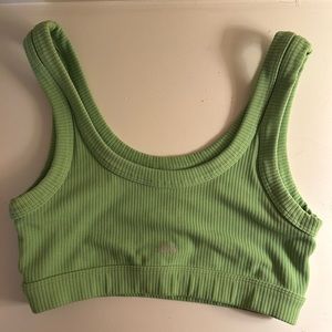 ALO YOGA Green Apple Wellness Bra
